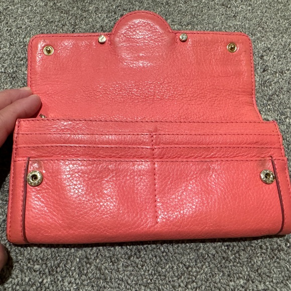 Tory Burch Coral Wallet - Picture 4 of 5